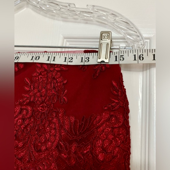 A’Gaci sheer red halter top. Excellent used vintage condition - Picture 2 of 7